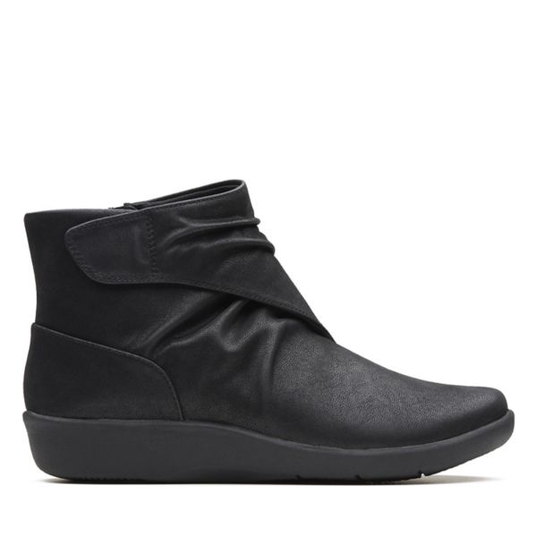 Clarks Womens Sillian Tana Ankle Boots Black | USA-3819746